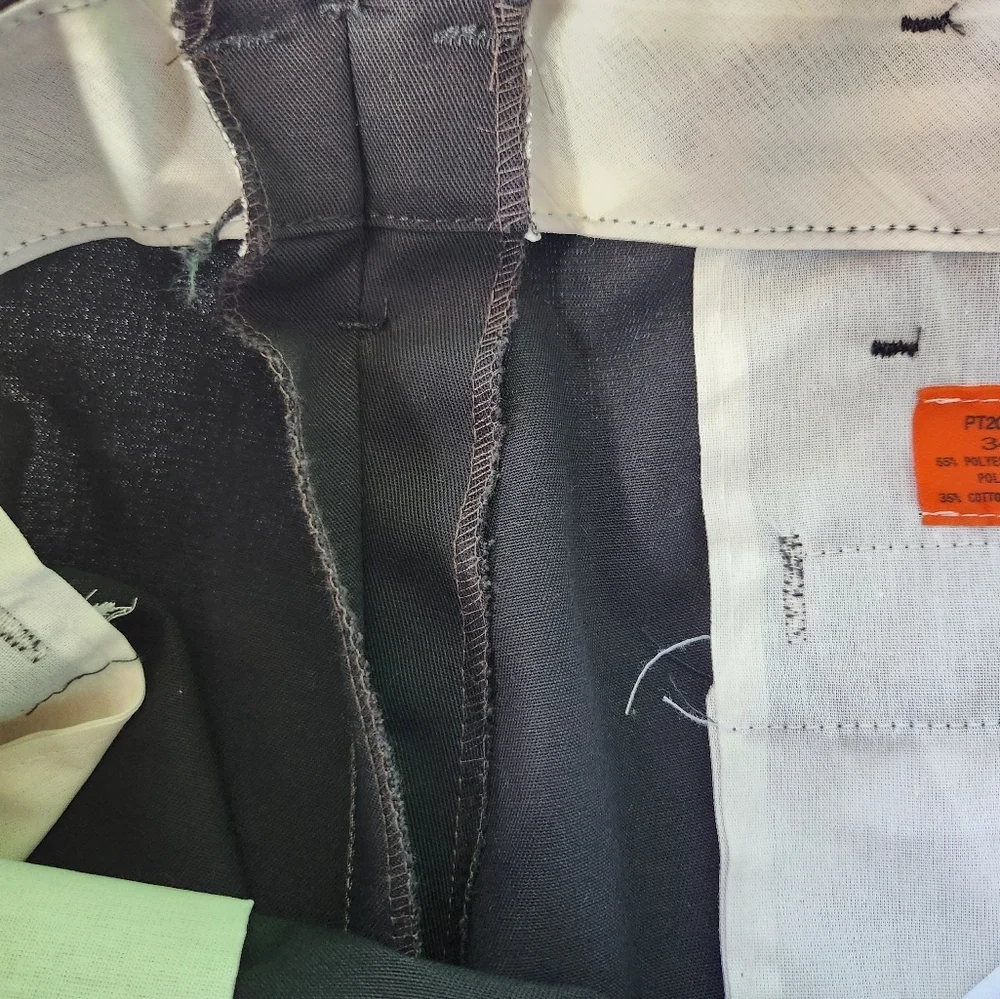Red Kap Black PT20BK Work Pants 34/30
